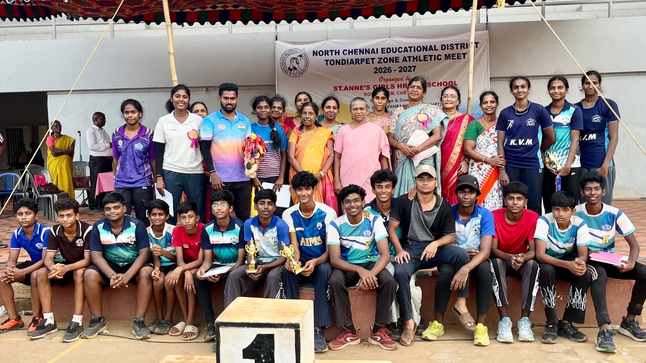 Tondiarpet Zone Athletics Meet - 2026-2027