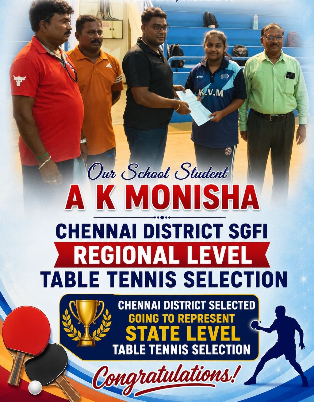 Chennai District SGFI Table Tennis Tournament - Image 4