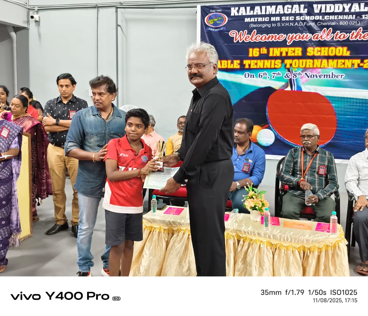 Inter School Table Tennis Tournament @Kalaimagal Viddyalaya - Image 4