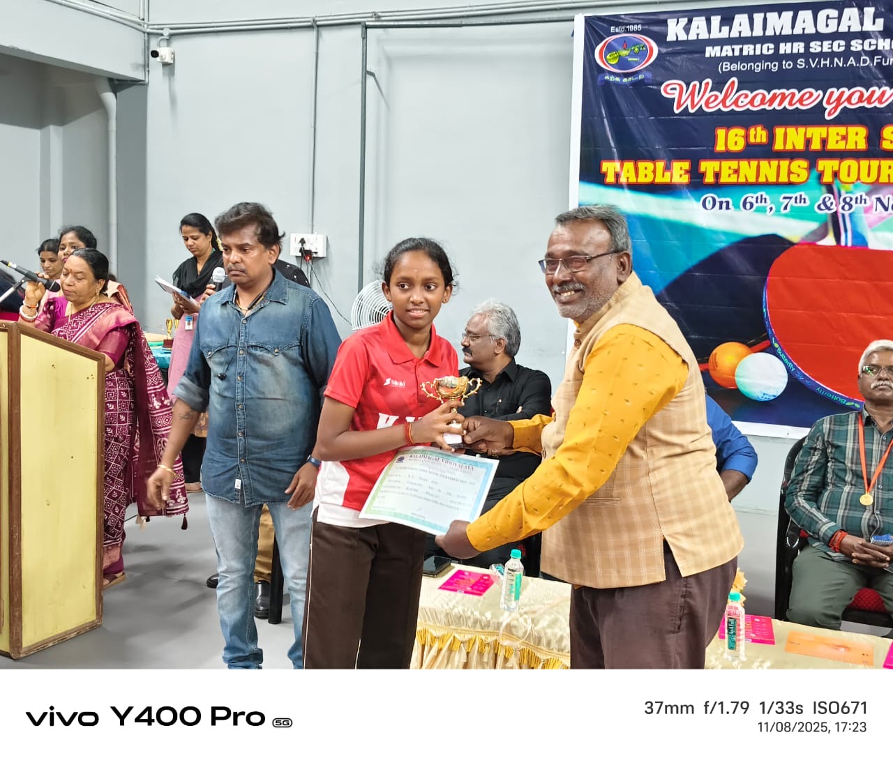 Inter School Table Tennis Tournament @Kalaimagal Viddyalaya - Image 7